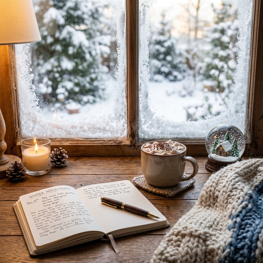 January prompts capture the energy of fresh starts and winter days