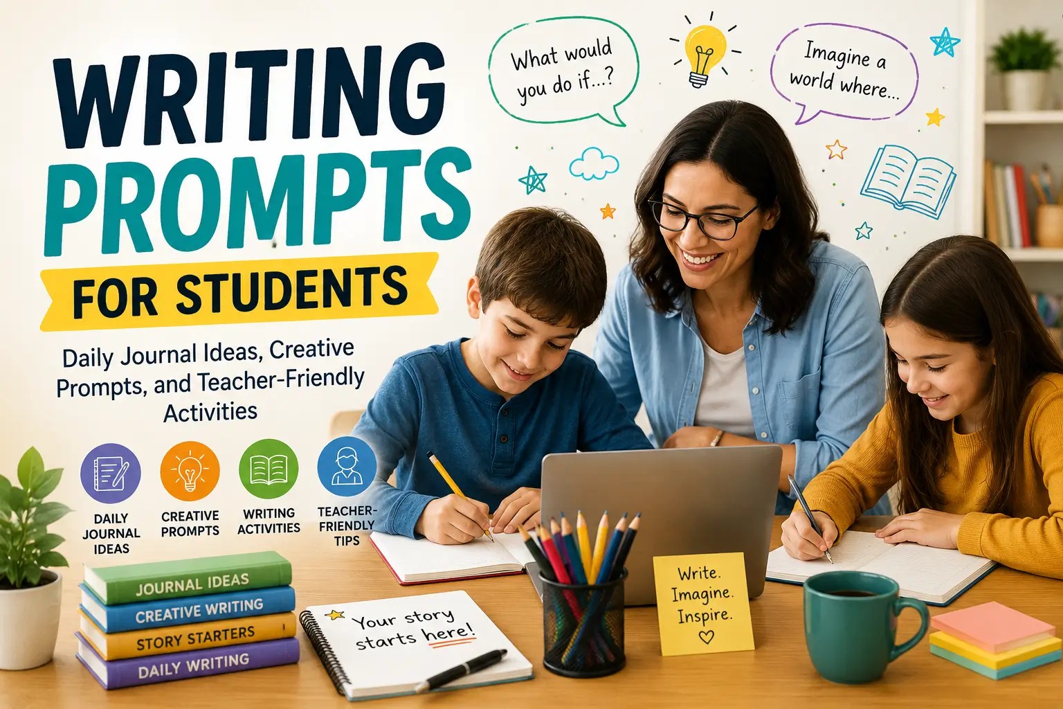 Read: Writing Prompts for Students: A Complete Guide